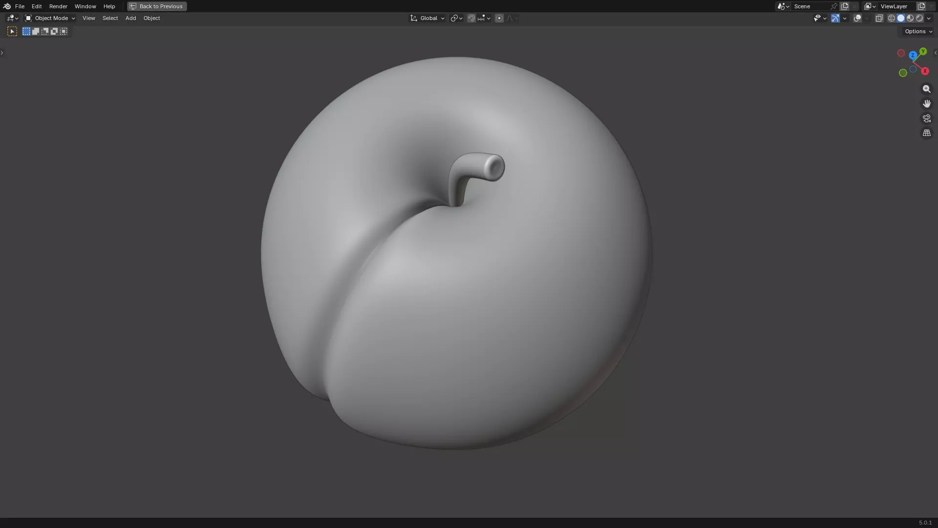 Peach 3D print model