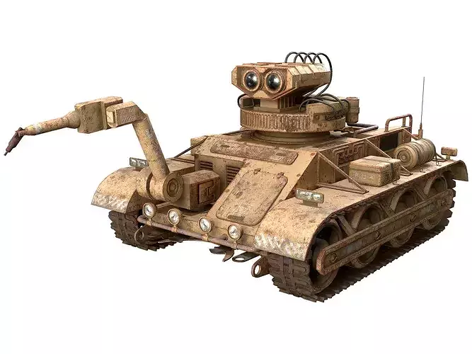 Robot Concept-3-Desert-Rusty