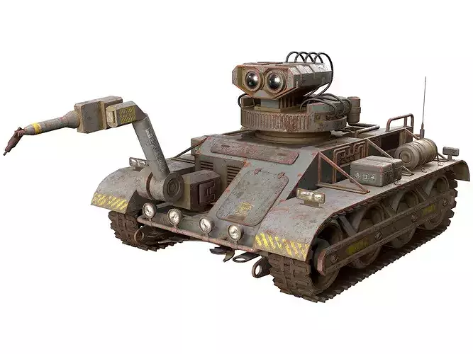 Robot Concept-3-Urban-Rusty
