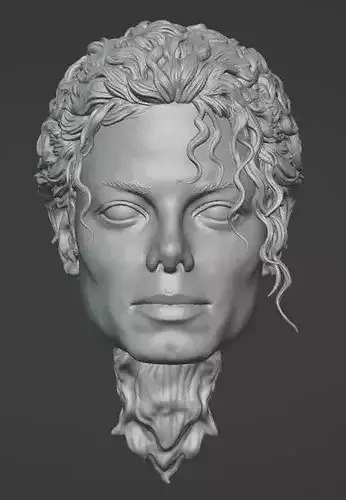 Michael Jackson Head - Smooth Criminal