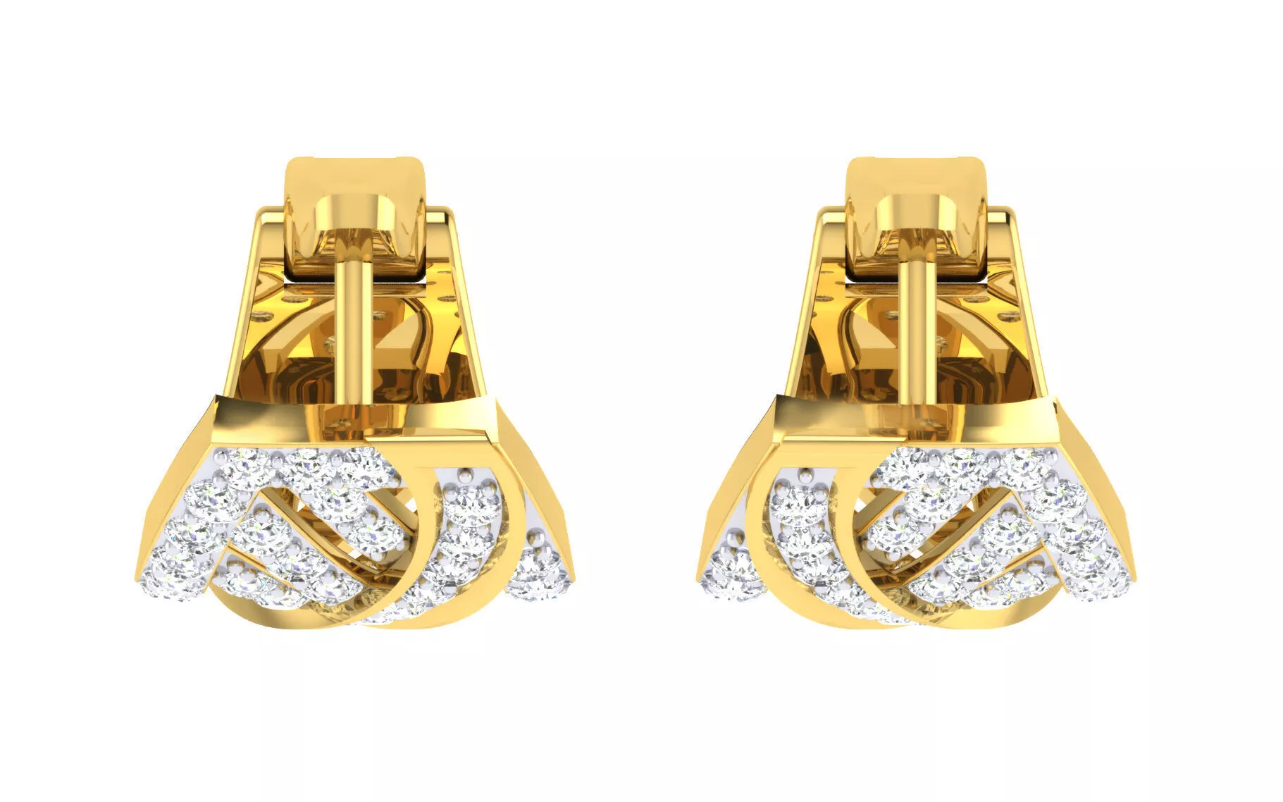 BALI EARRING 3D print model