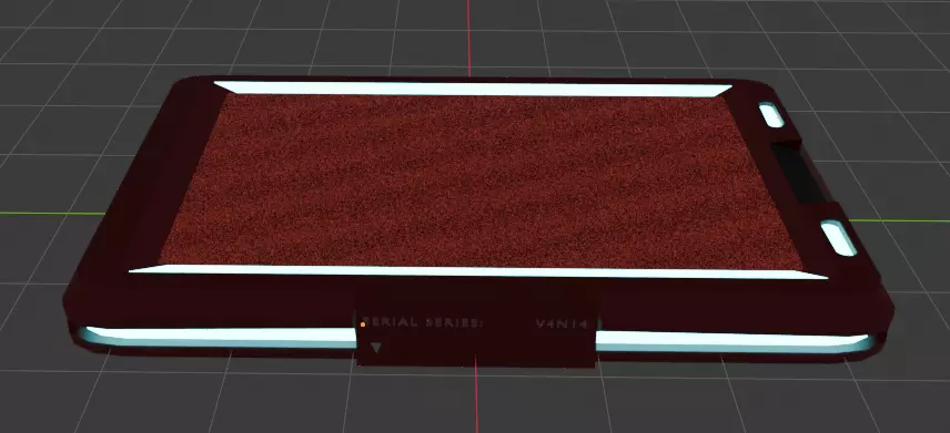 DataDrive Futuristic 3D model