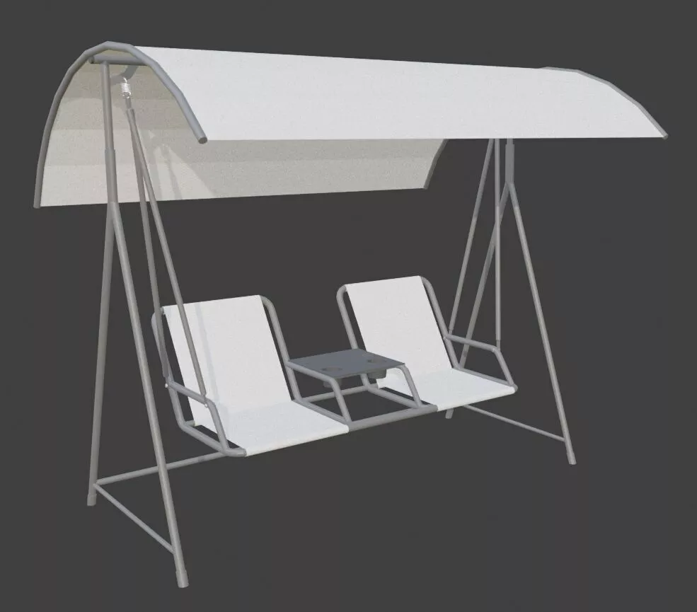 Garden swing Free 3D model