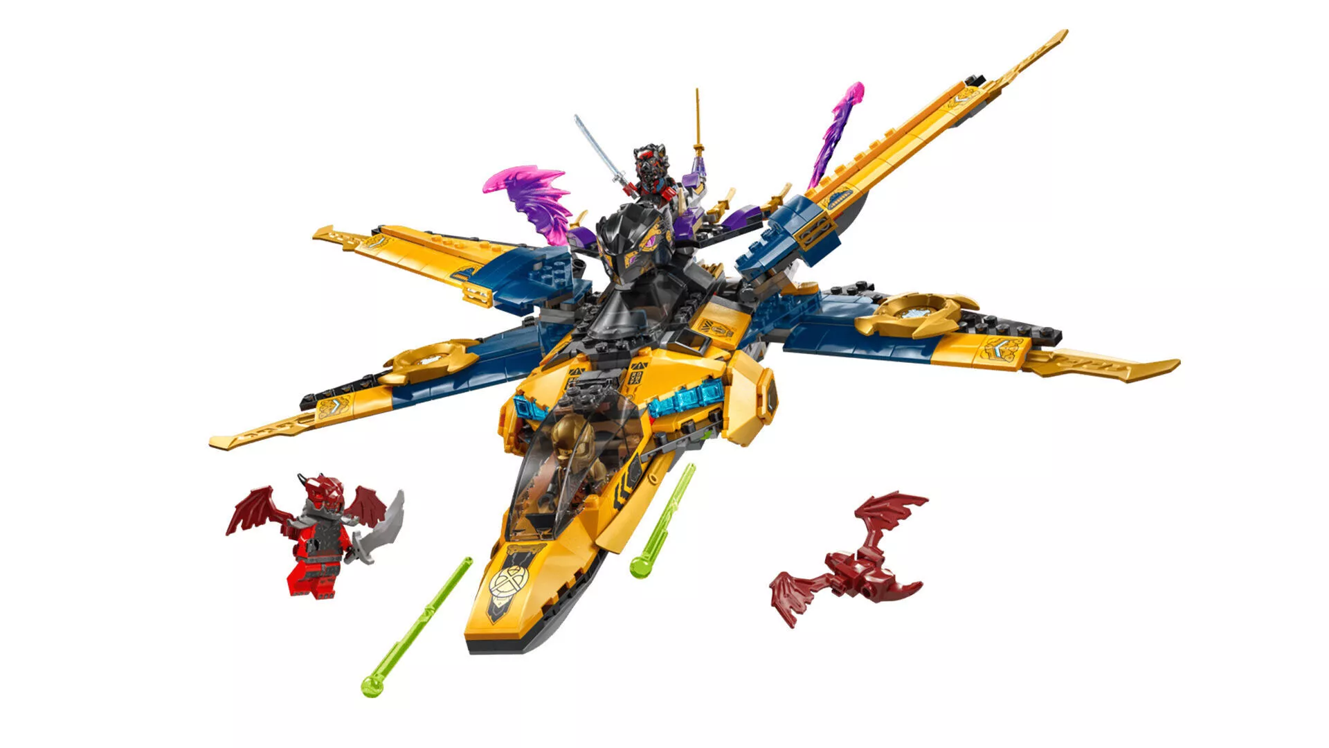 TwindBricks3D - 71833 Ras and Arin Super-Storm-Jet 3D print model