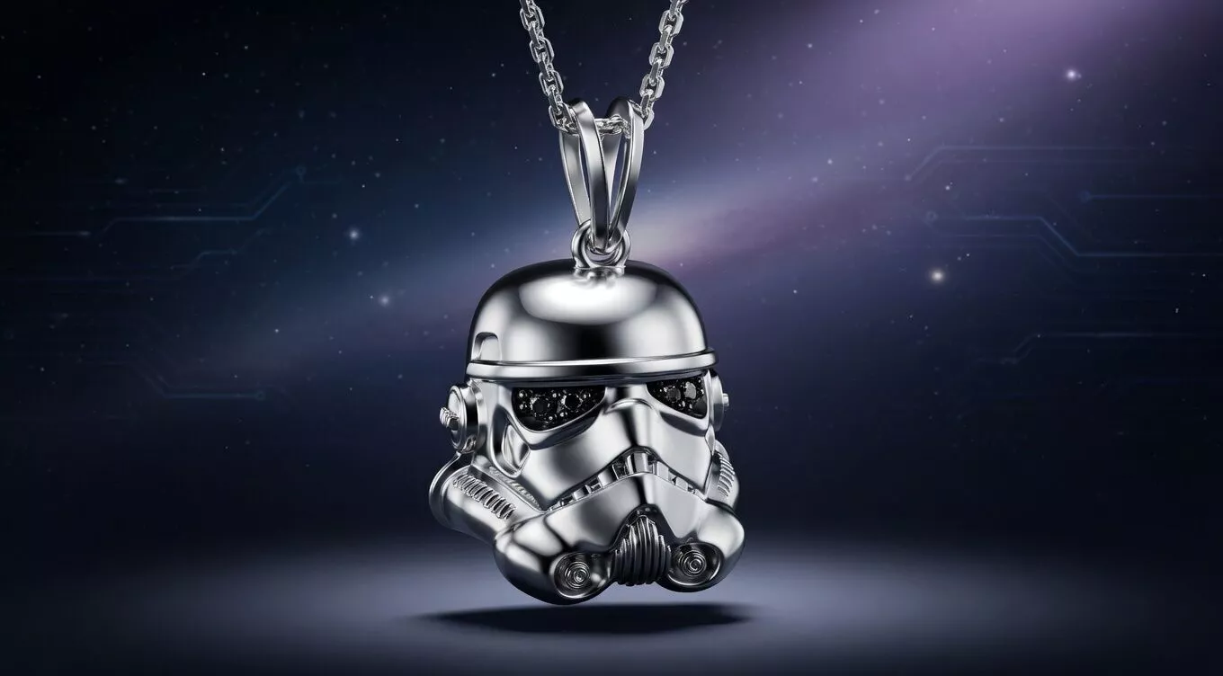 Storm Trooper Helmet Pendant 3D print model