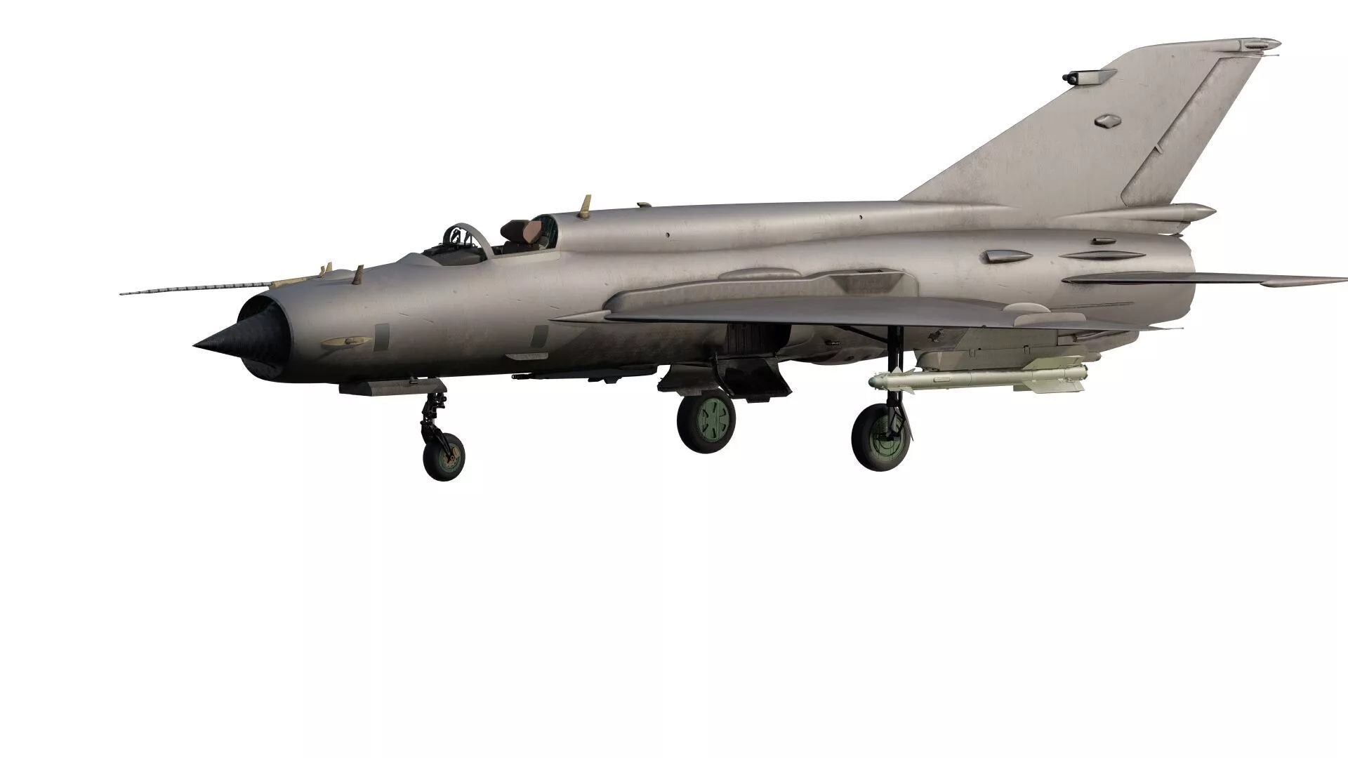 Mikoyan-Gurevich MiG-21 3D model