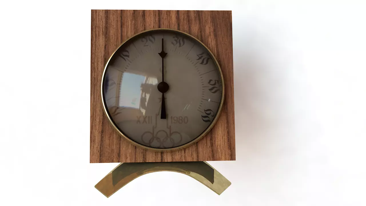 Vintage Thermometer 3D model