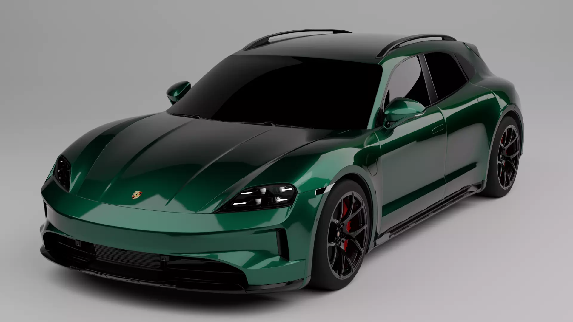 Porsche Taycan 3D model