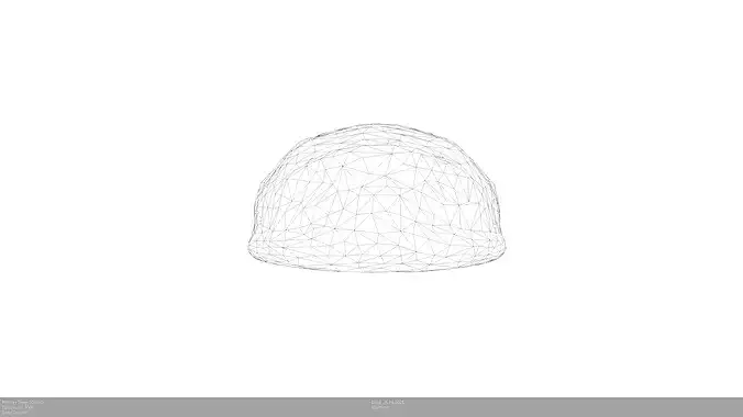Stylized Bread Game Ready - AI Low-poly 3D model 6