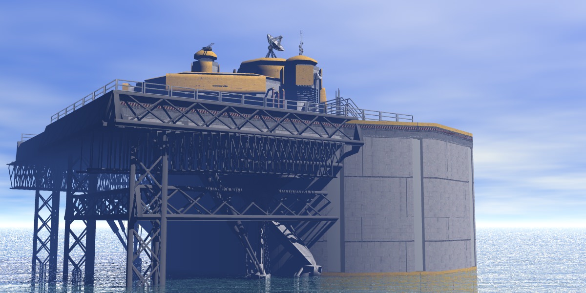 Processing Plant Station 3D model_3