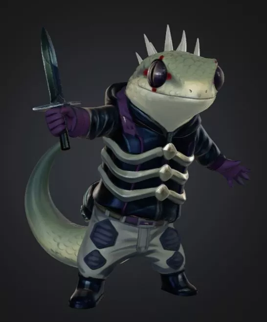 Dorohedoro Kaiman Chibi 3D print model
