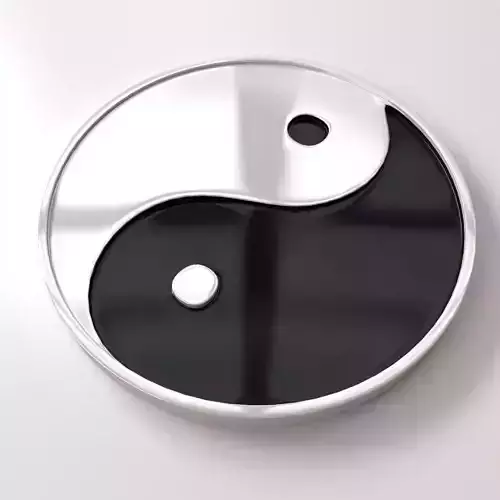 Yin Yang 3D model