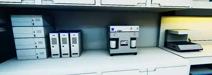 Modern Laboratory Equipment Set Pack - 4 Devices