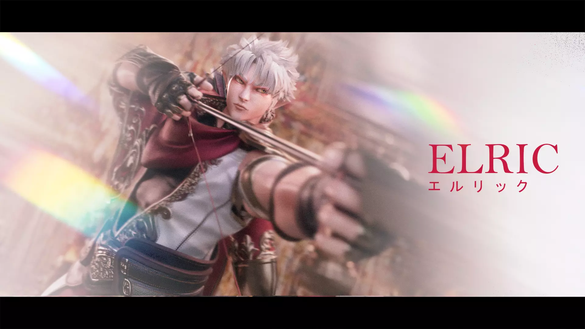 Male - Archer RPG Game Character - Elric Low-poly 3D model