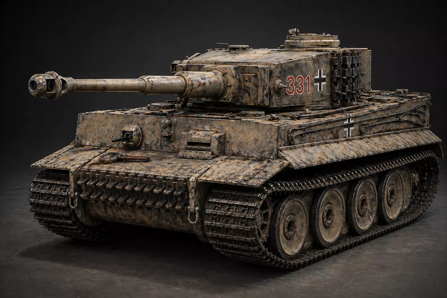 Tiger Tank Free 3D model