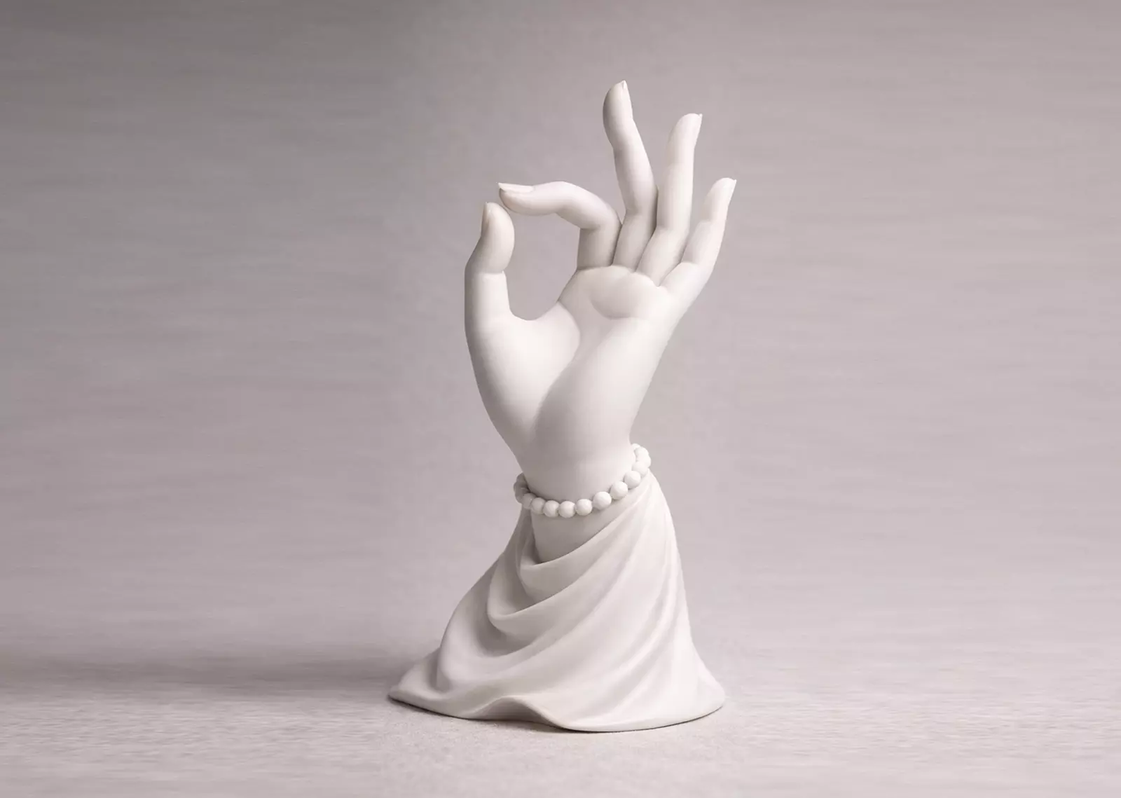 Hand in Vitarka Mudra - 3D Print model 3D print model