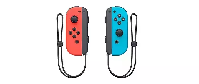 Nintendo Joy Con Controllers Neon Colors