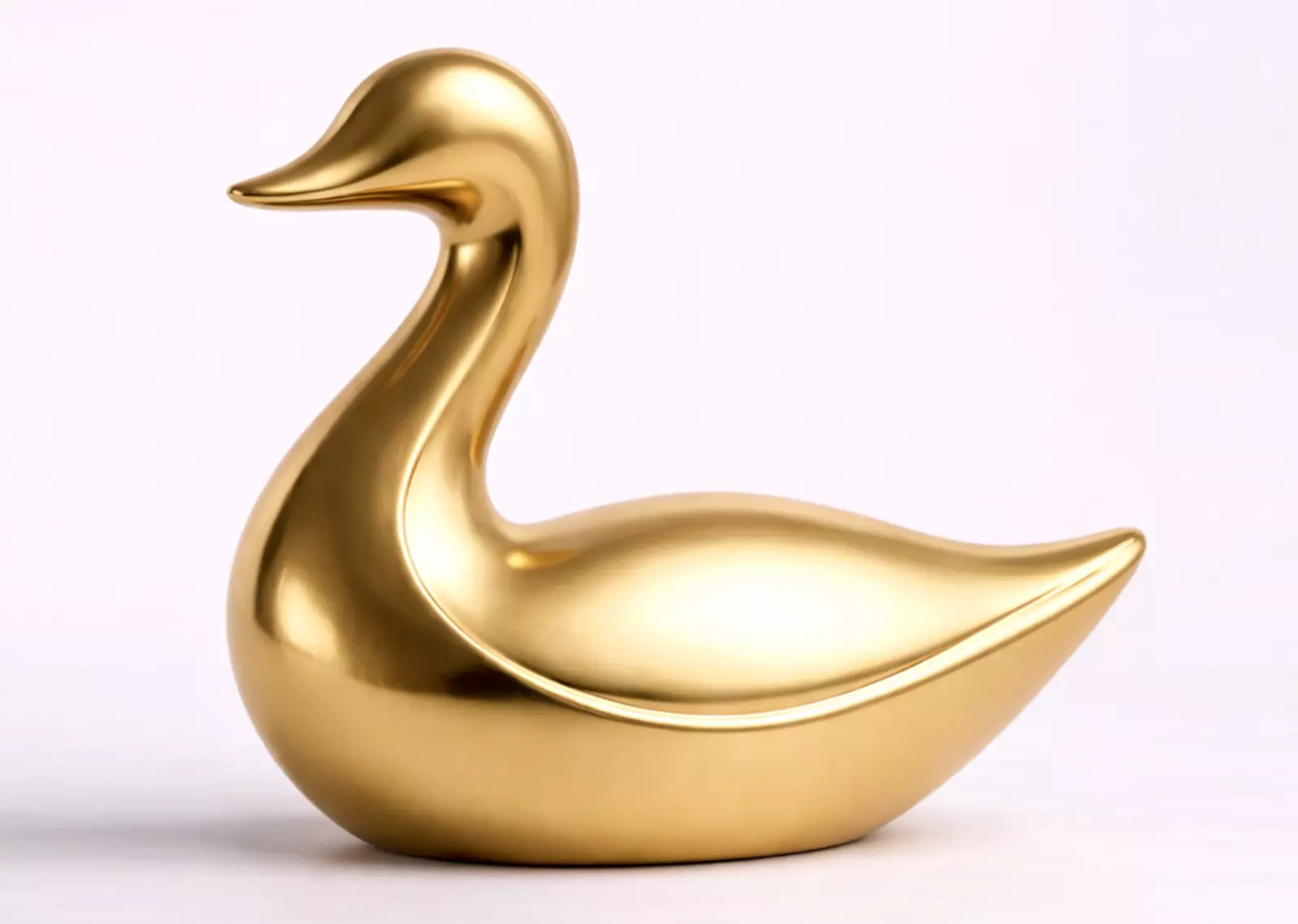 Minimalistic duck sculpture - 3D Print model 3D print model