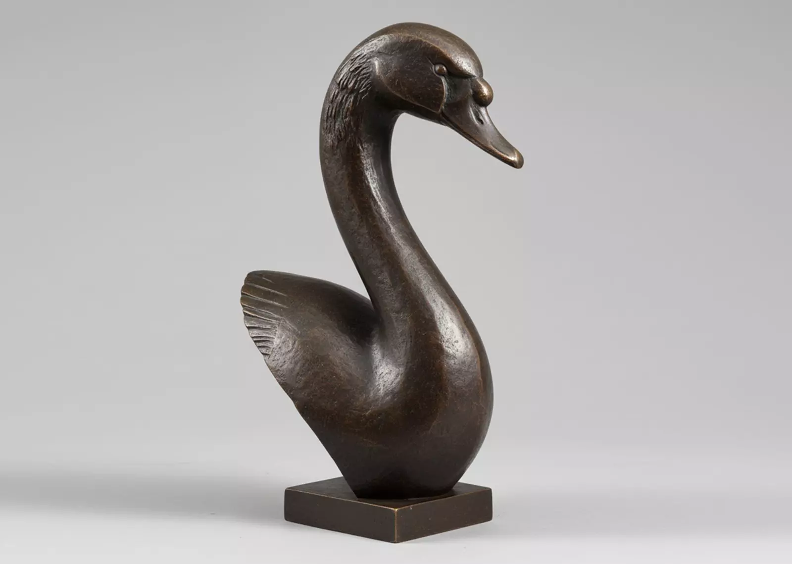 Swan Bust - 3D Print model 3D print model