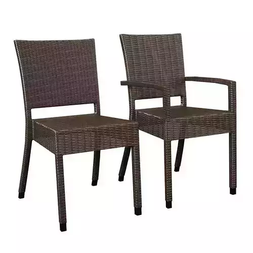 Wicker chairs wa24 and wa34