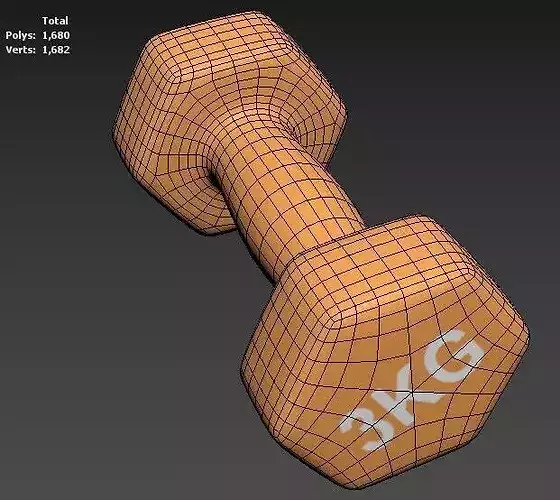 The Dumbbells 3D model 5