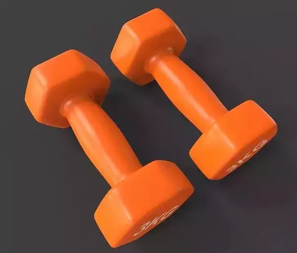 The Dumbbells 3D model 3