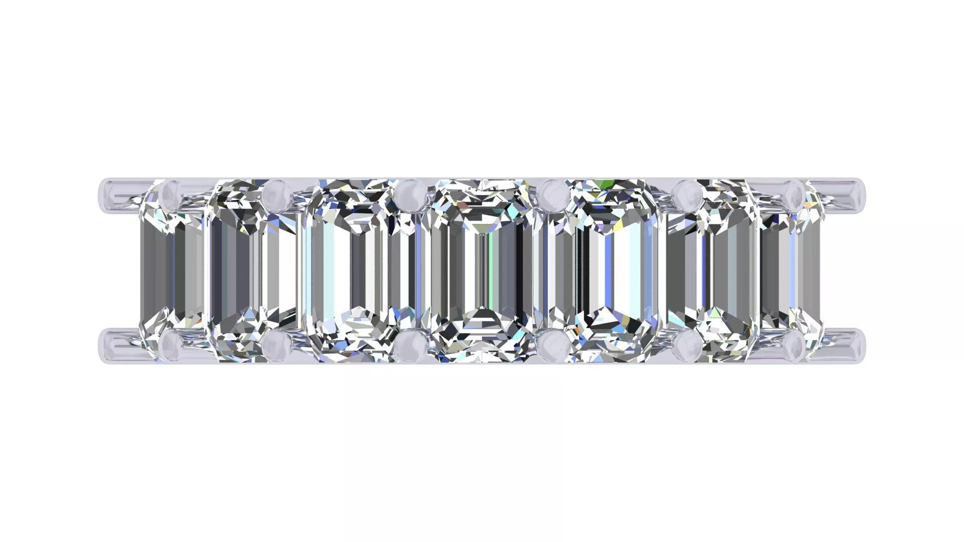 Emerald Stone Classic band 3D print model