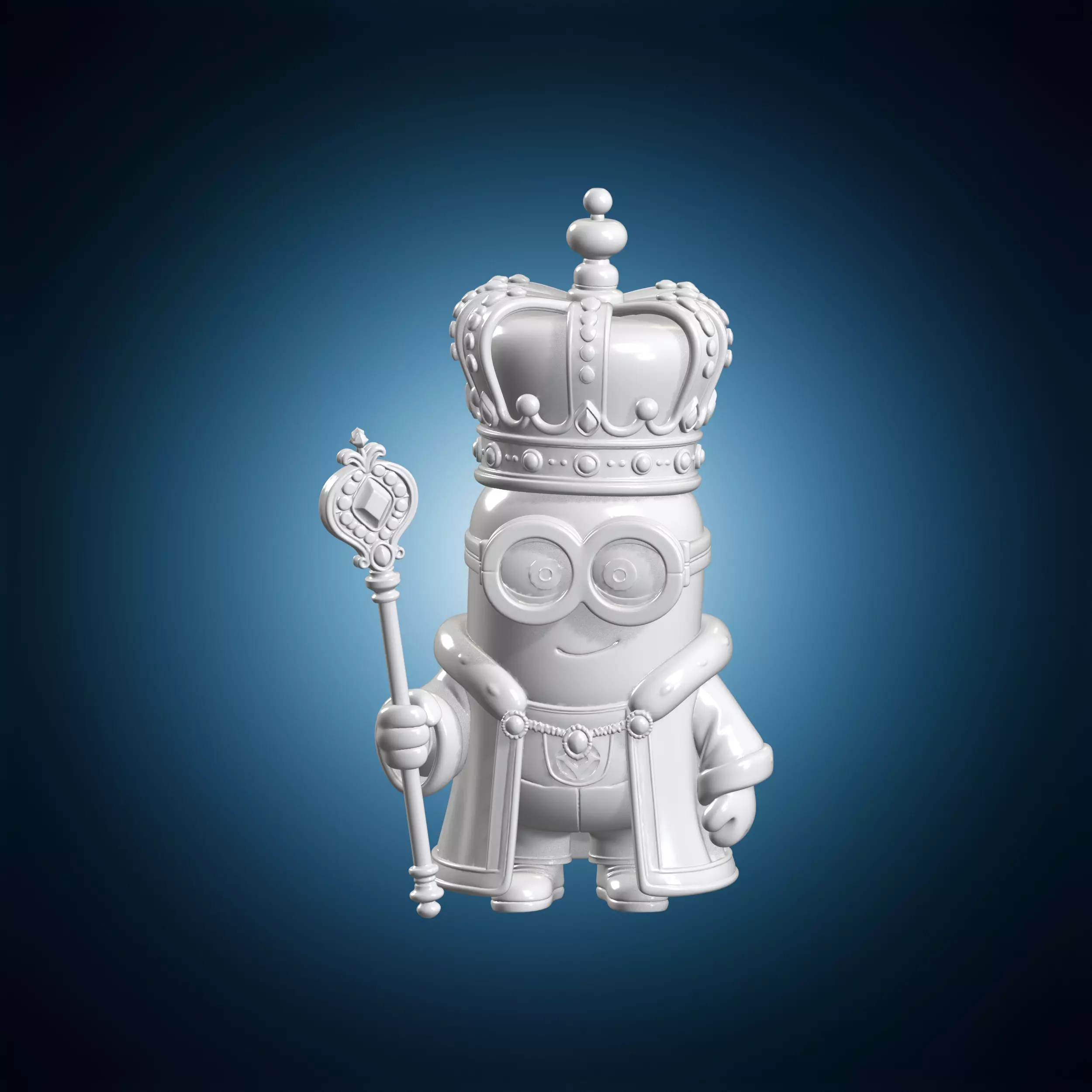 King Minion 3D Print Model 3D print model