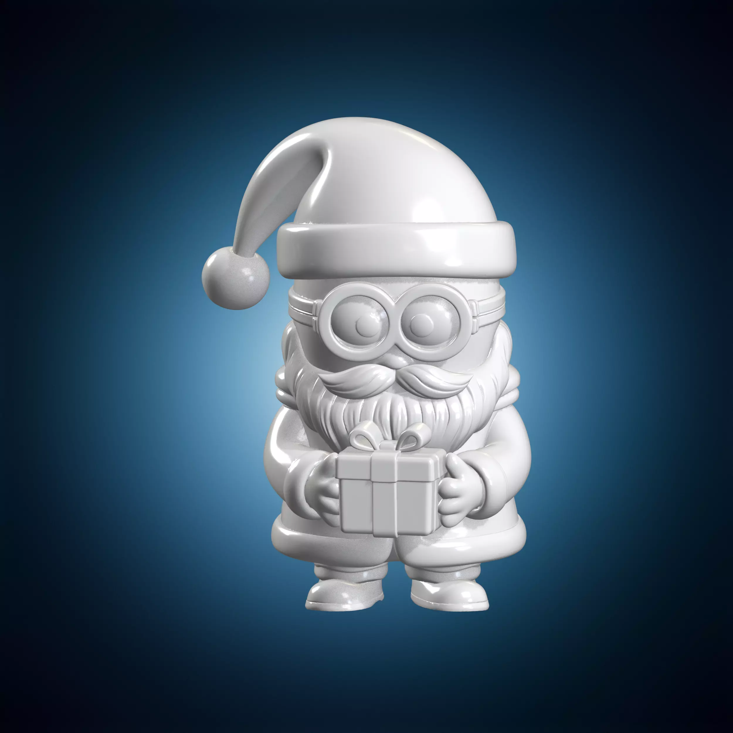 Santa Minion 3D Print Model 3D print model