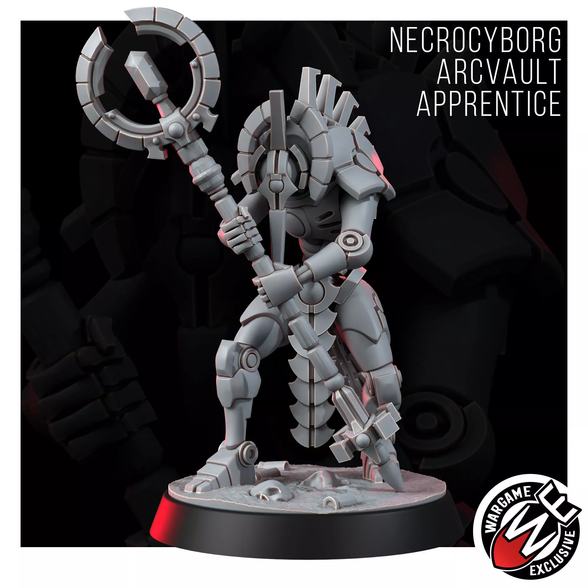 NECROCYBORG ARCVAULT APPRENTICE 3D model