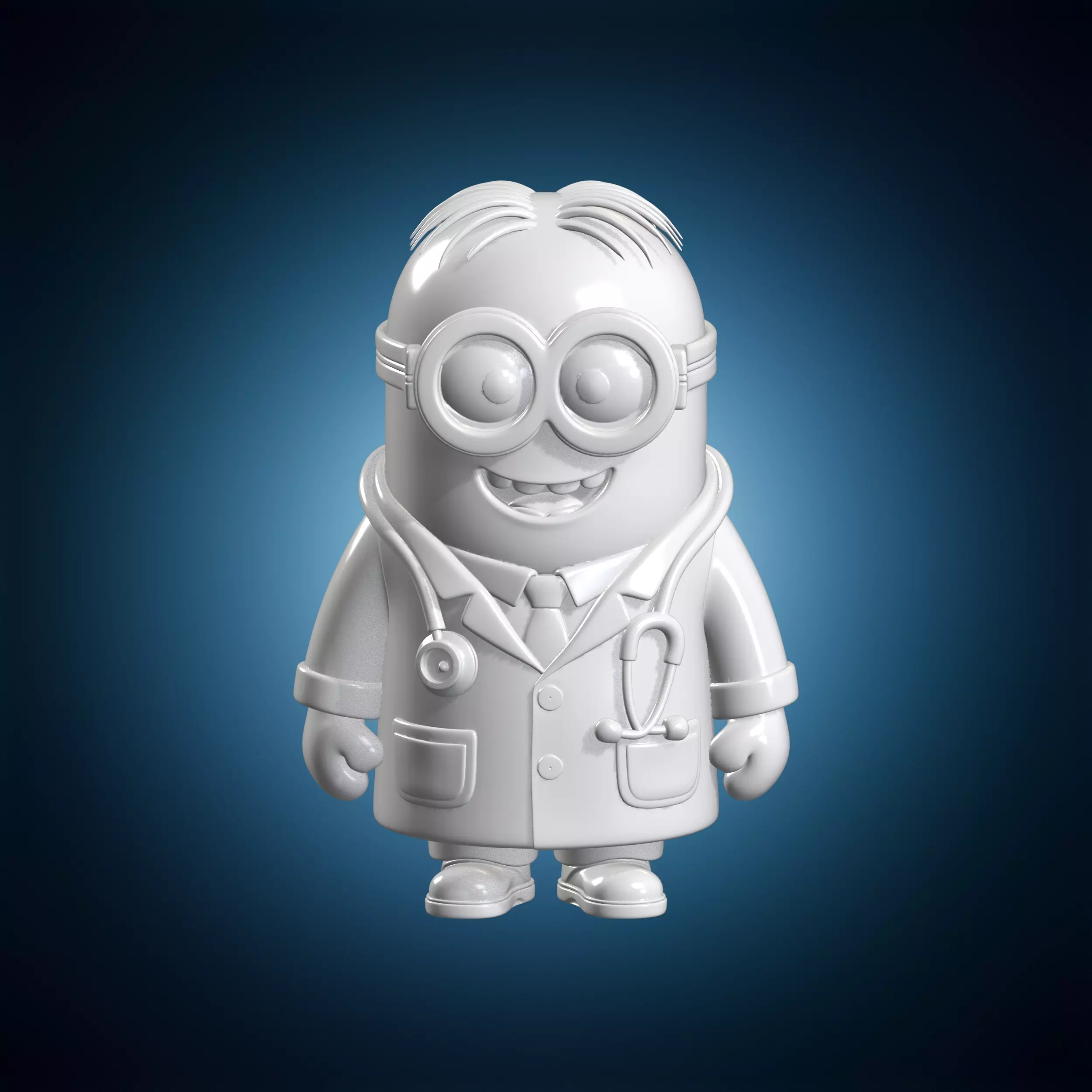 Doctor Minion 3D Print Model 3D print model