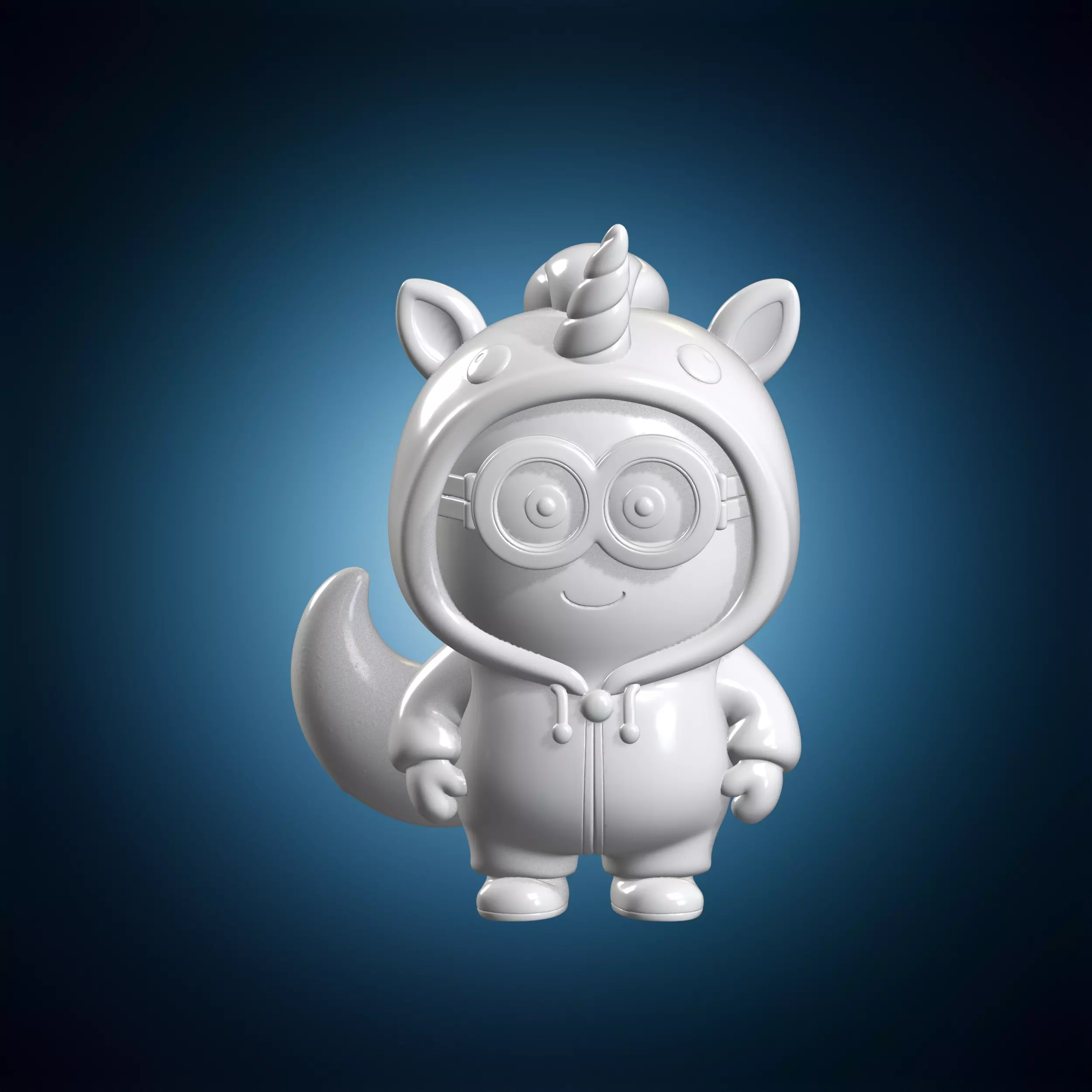Unicorn Minion 3D Print Model 3D print model