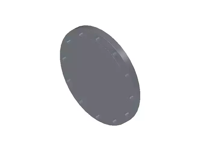 ASME B16-5 BLIND FLANGE NPS 10 CLASS 150 RF