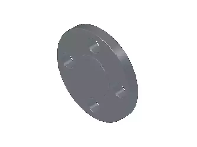 ASME B16-5 BLIND FLANGE NPS 3-4 CLASS 150 RF