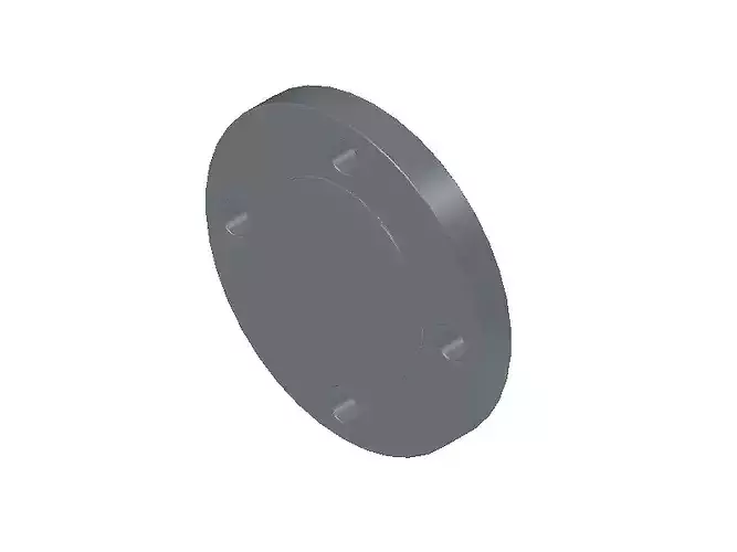 ASME B16-5 BLIND FLANGE NPS 2 1-2 CLASS 150 RF