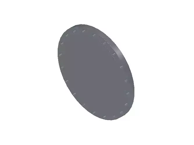 ASME B16-5 BLIND FLANGE NPS 22 CLASS 150 RF