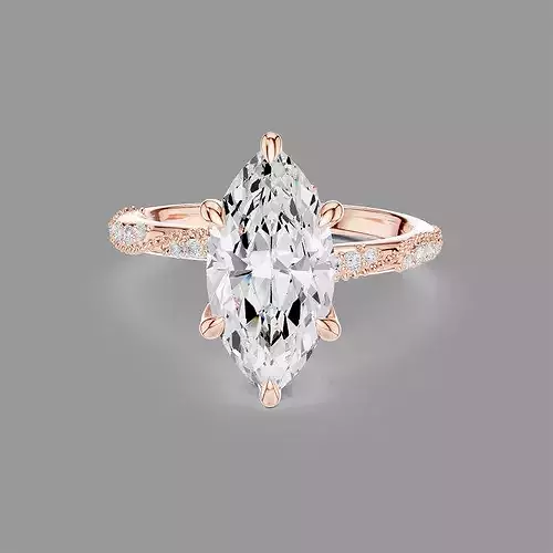 Marquise Solitaire Ring