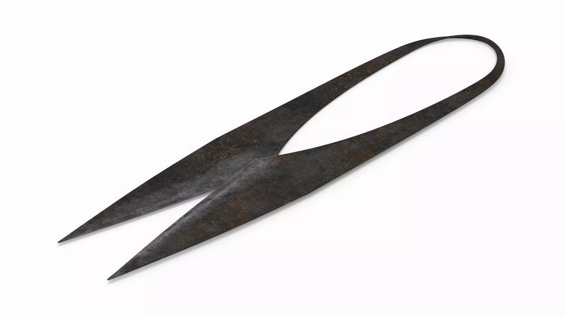 Medieval scissors 3D model