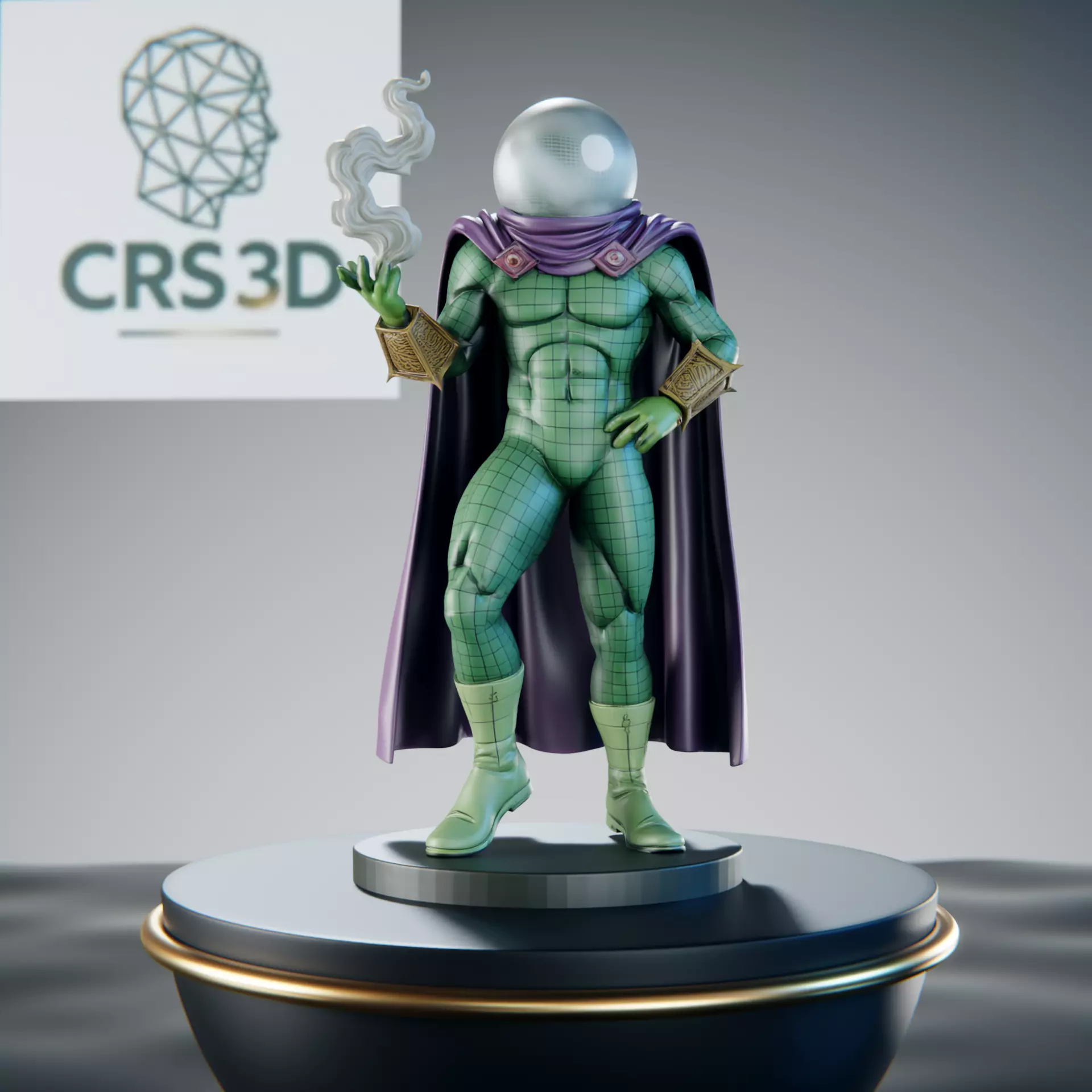 Mysterio Quentin Beck Master of Illusion Statue 3D print model