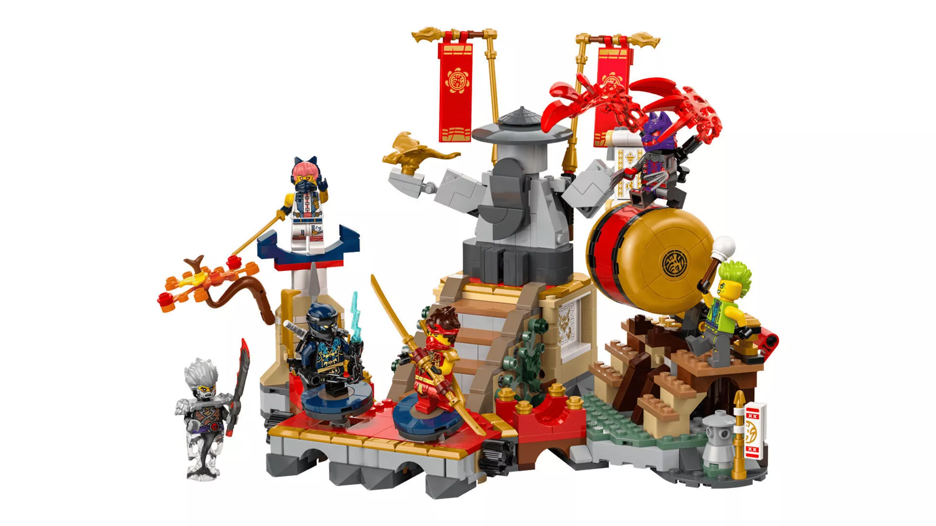 TwindBricks3D - 71818 Tournament Battle Arena 3D print model