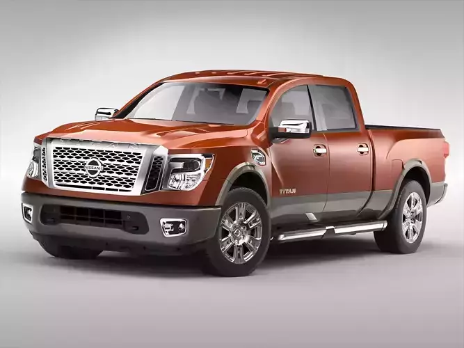 Nissan Titan 2017 3D model