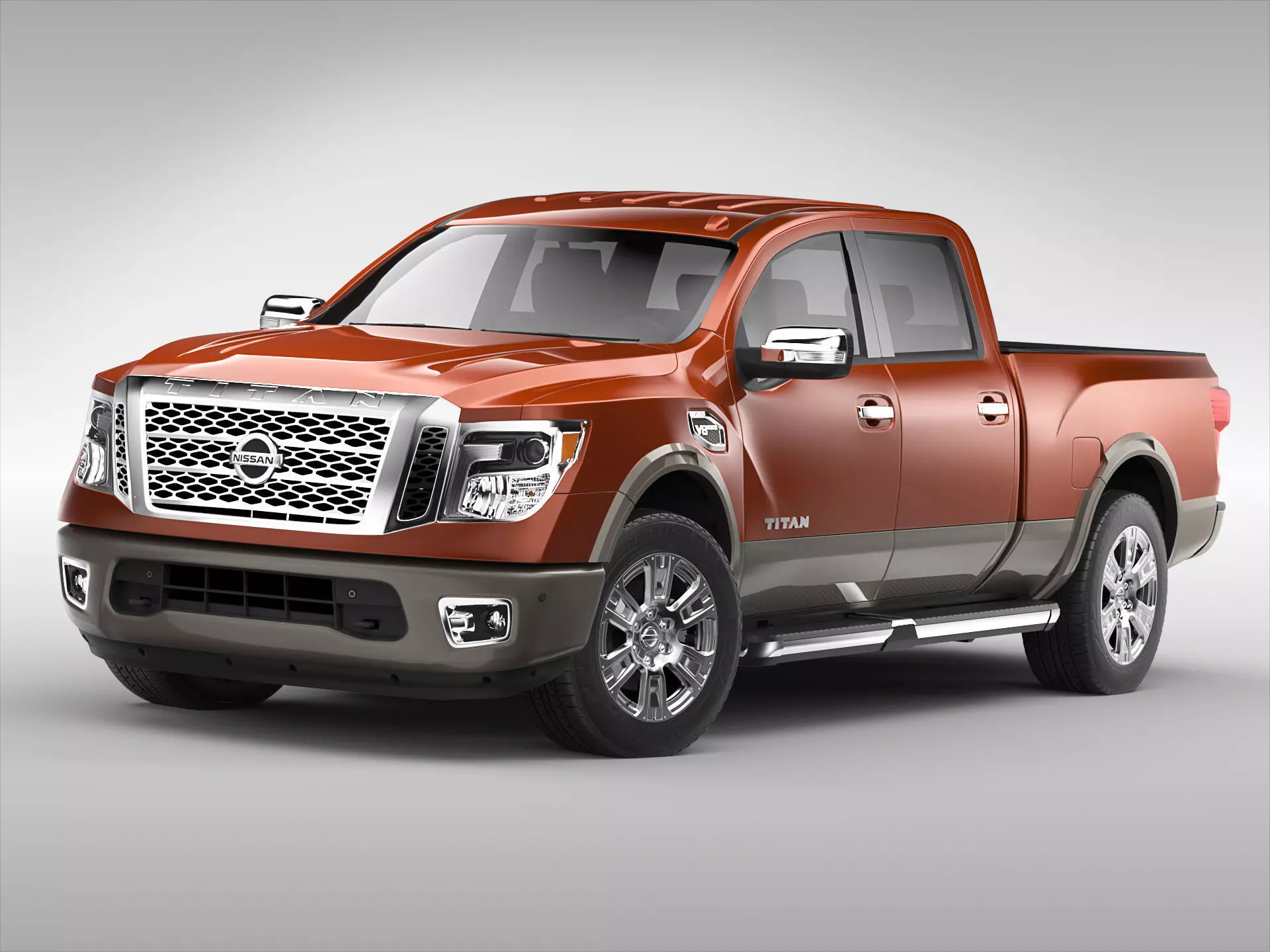 Nissan Titan 2017 3D model_0