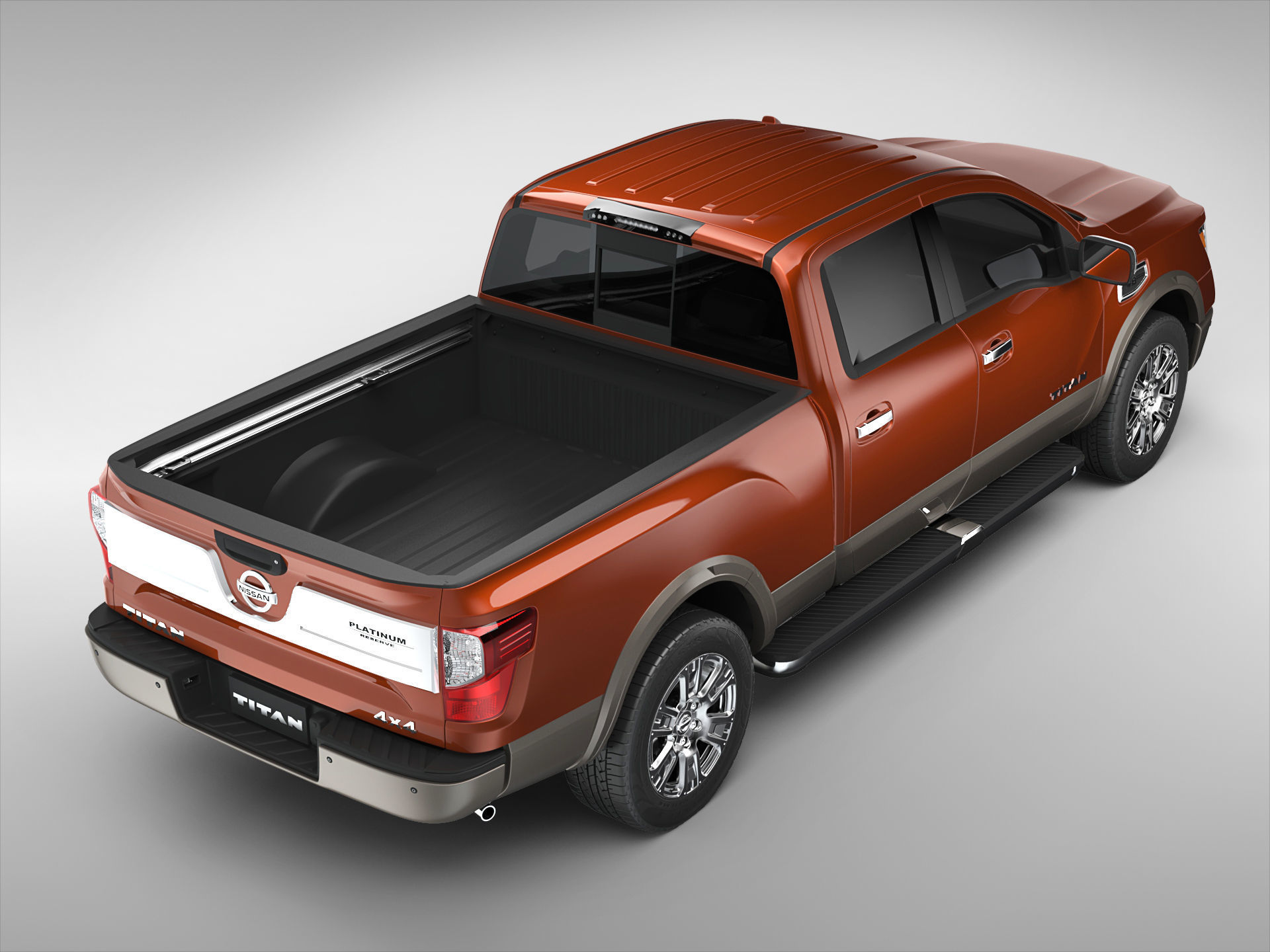 Nissan Titan 2017 3D model_2