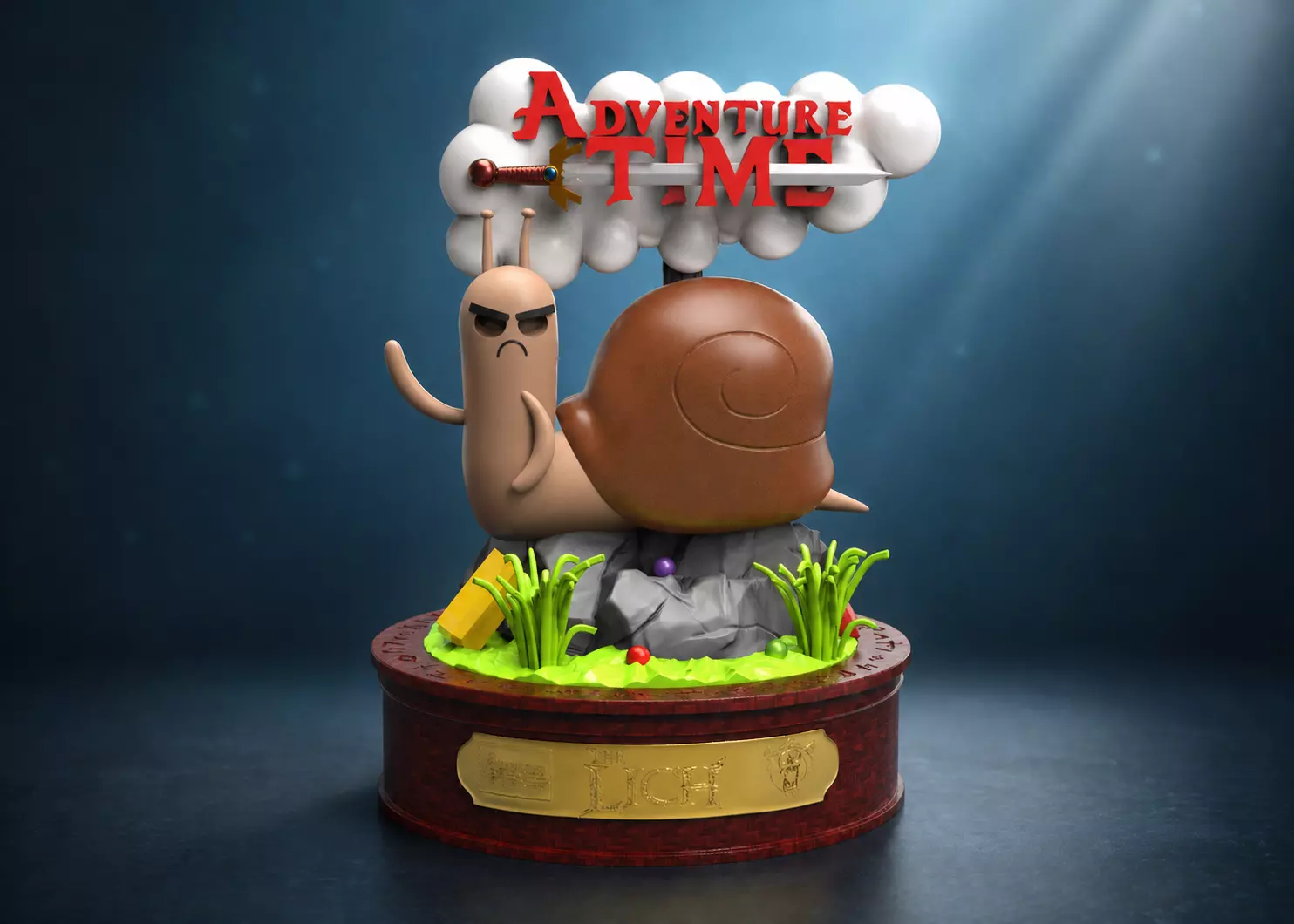 The Lich Worm 3D print model