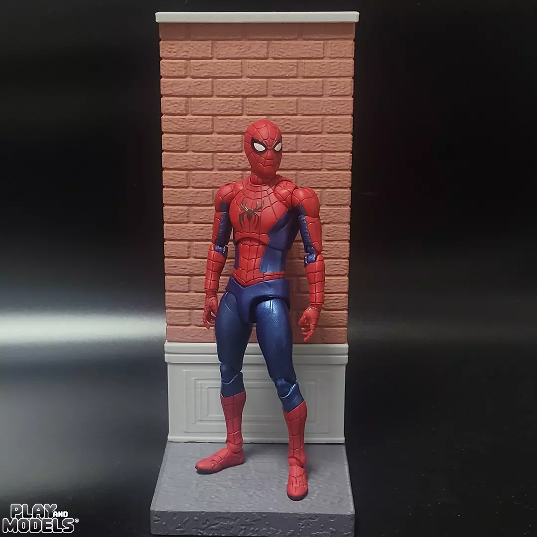 BUILDING BASE - A FIGURE STAND spiderman brand new day 3D print model