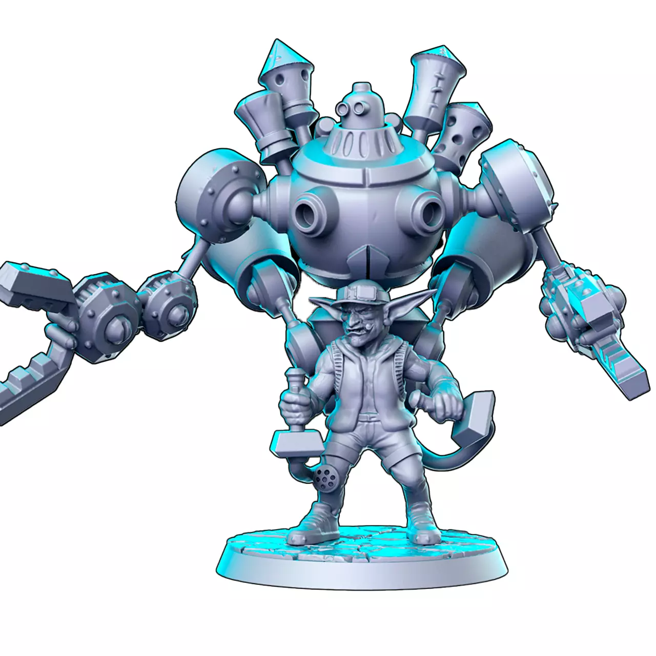 Tinker 3D Print STL Miniature RPG 3D print model