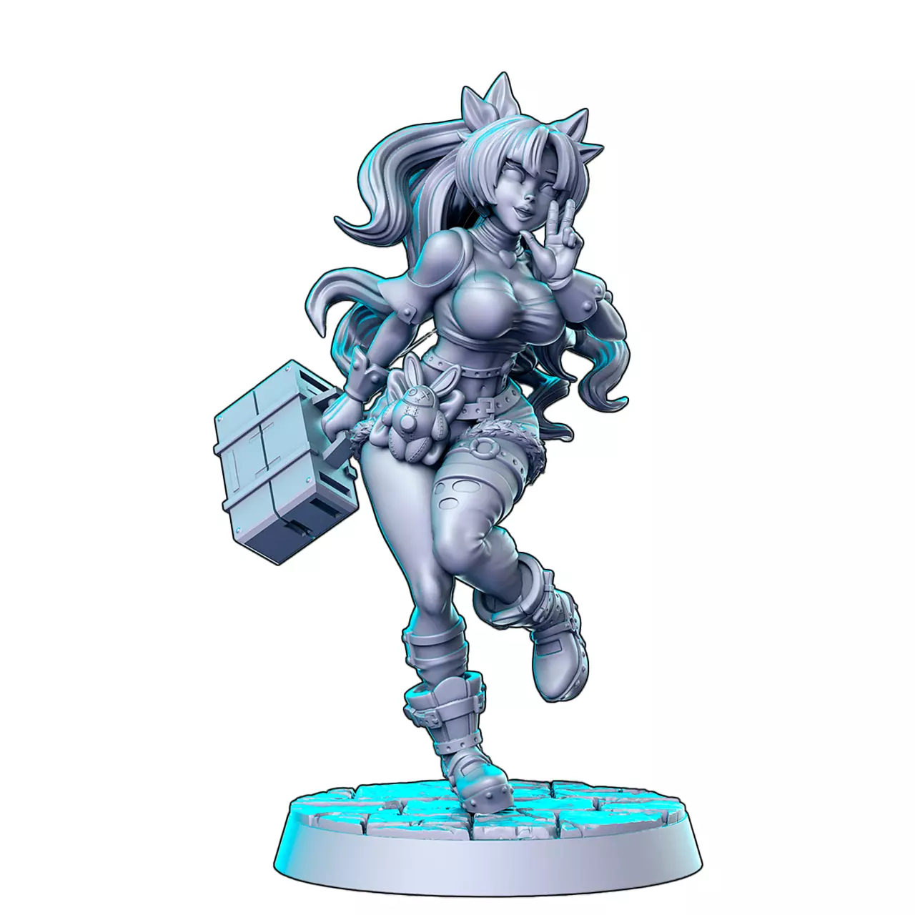 Nicole Demara 3D Print STL Miniature RPG 3D print model