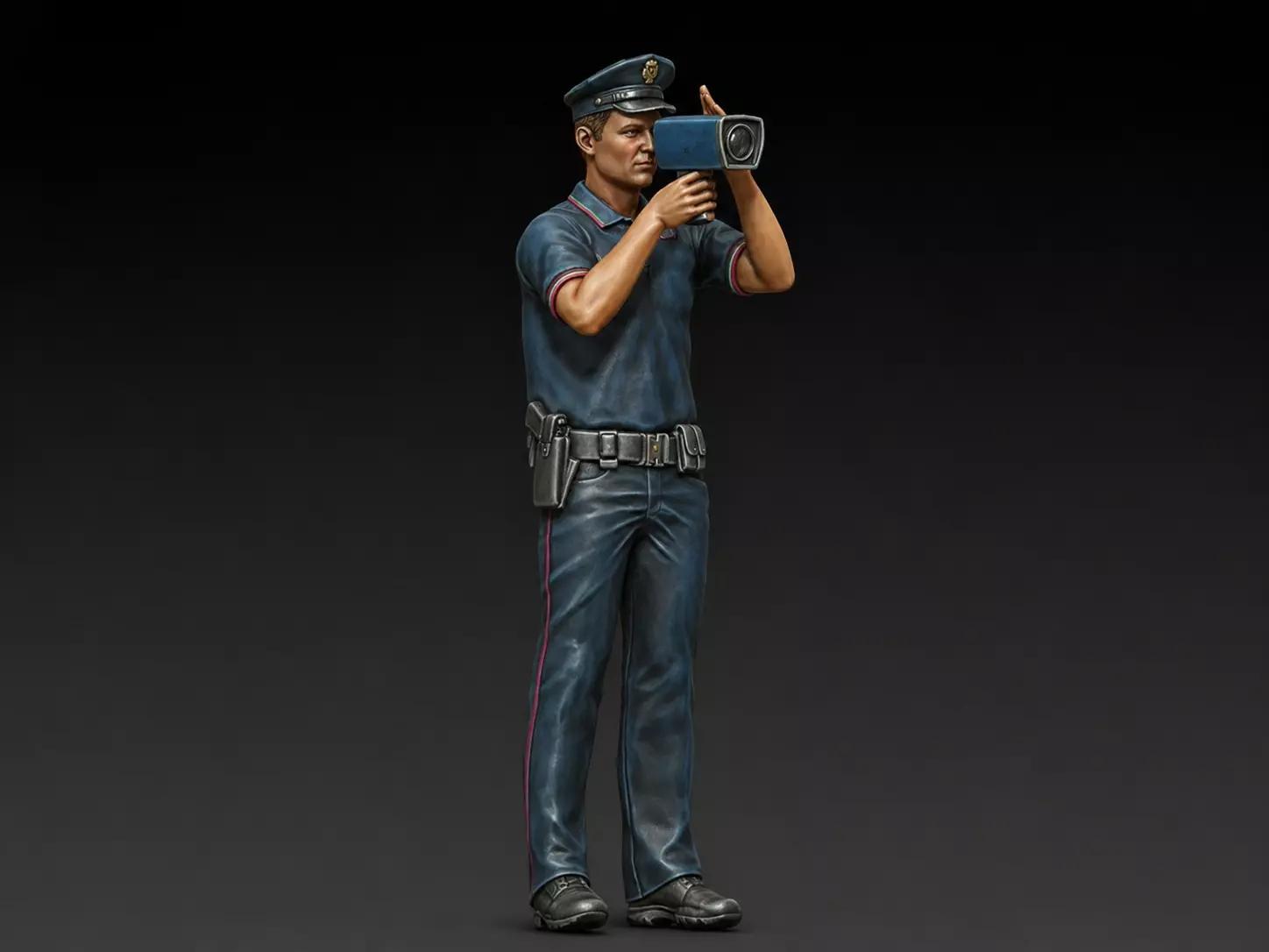 Parking Officer boy 3 3D print model