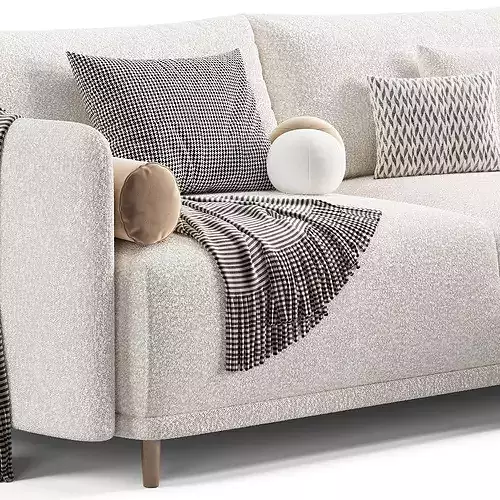 Corner sofa Sayle by Divan 3D model 6