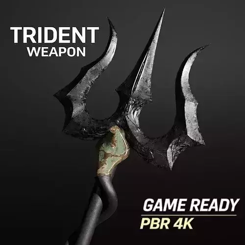 Game Ready Trident Weapon